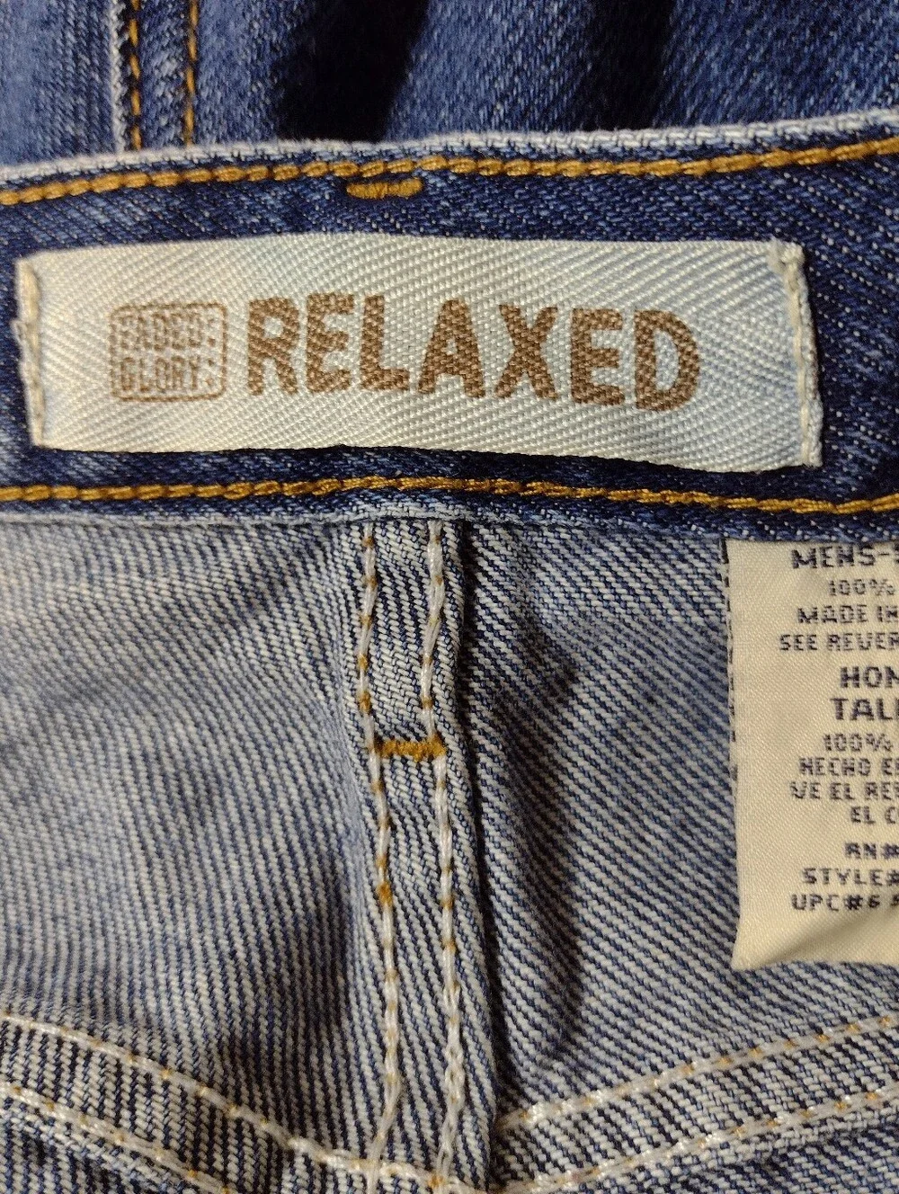 Faded Glory Men's jeans Dark Blue Denim Shorts. (46)